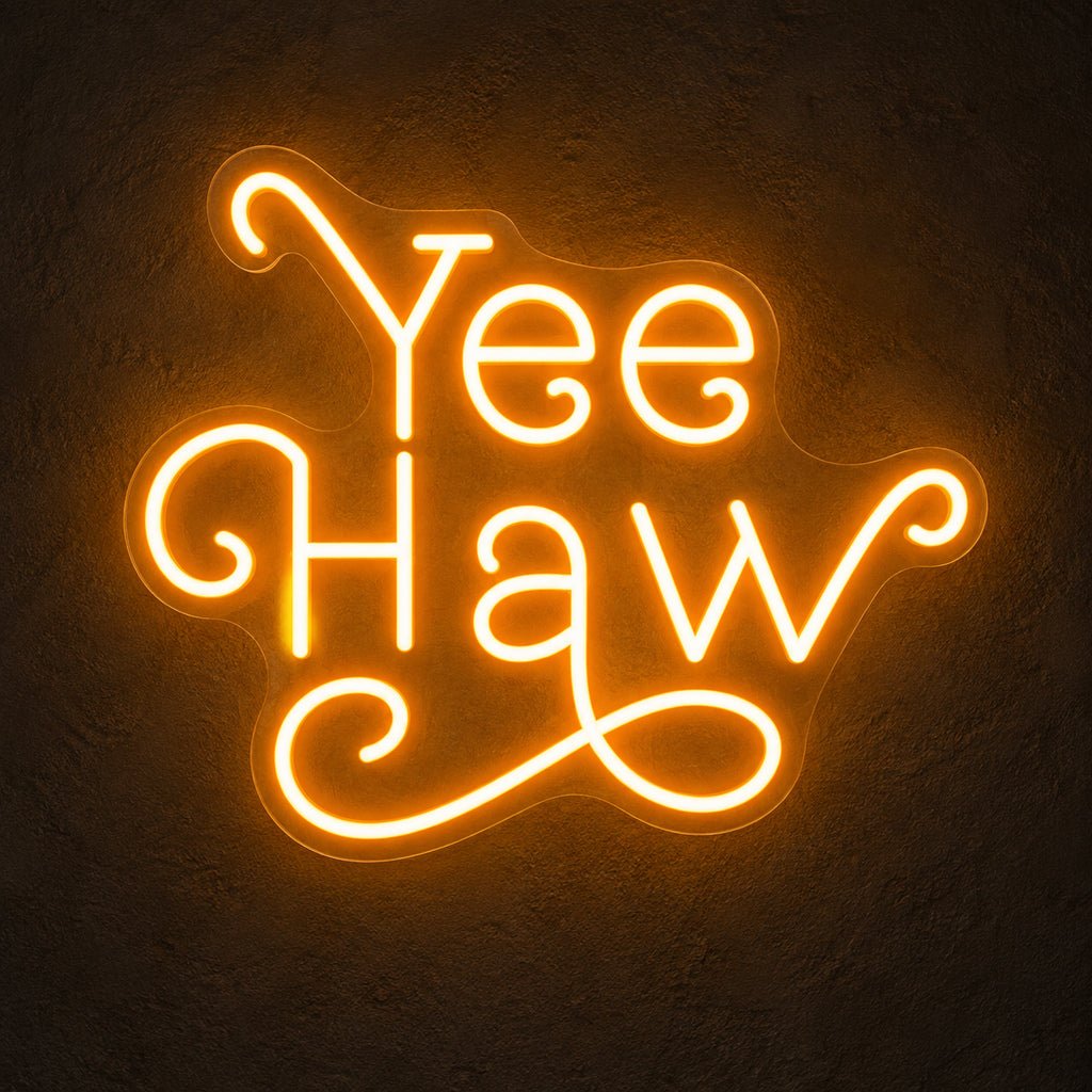 Yeehaw Western Room LED Neon Sign - Shineneon