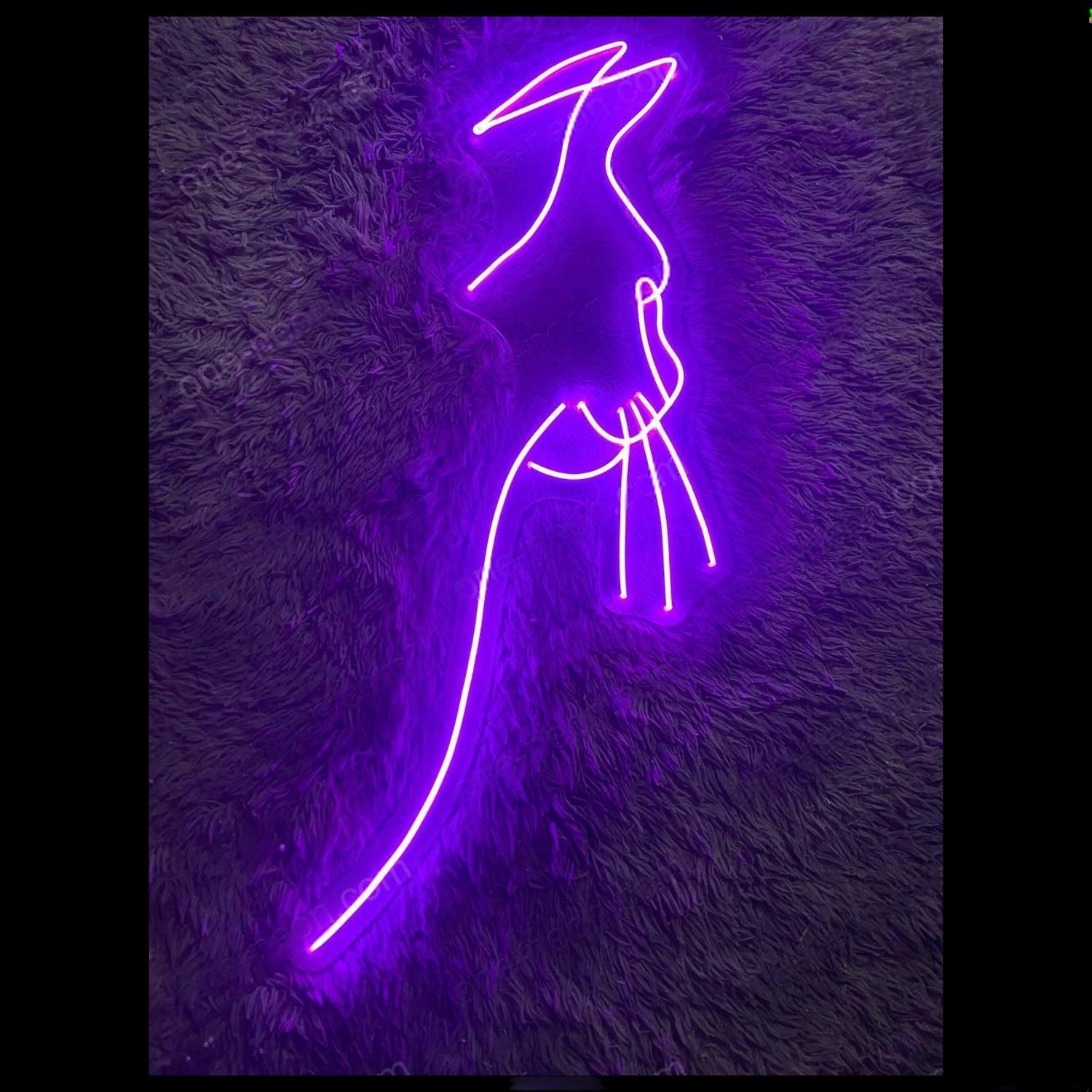 Yellow Bird Line Art Led Neon Sign For Home Art Decor | Shineneon
