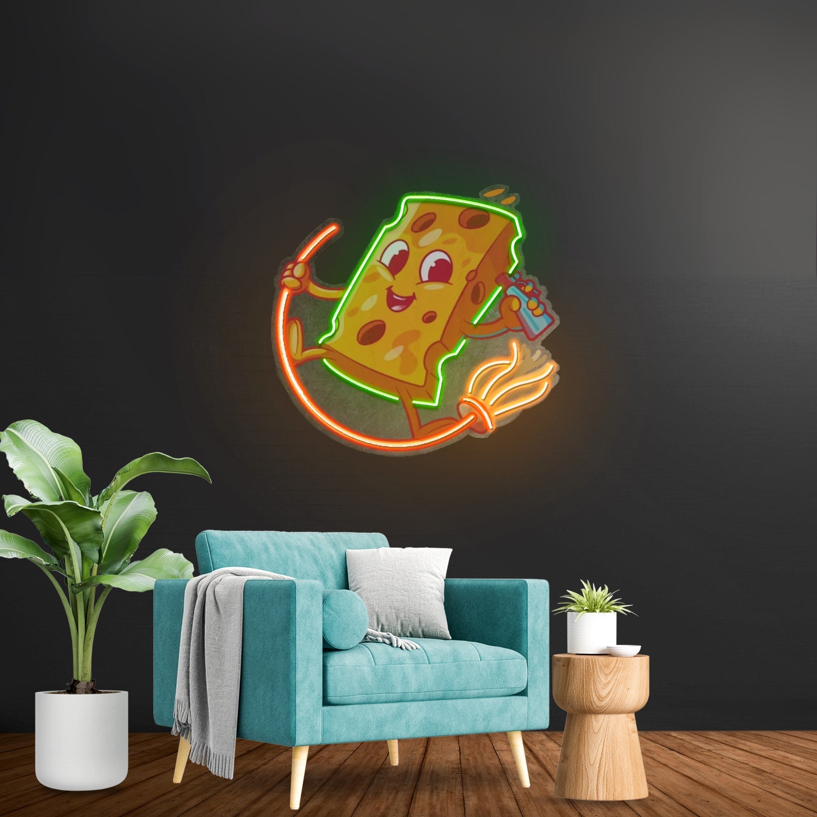 Yellow Sponge Led Neon Sign Light Custom Led Signs - Shineneon