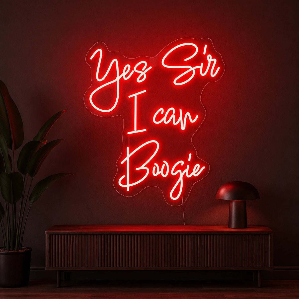 Yes Sir I Can Boogie LED Neon Sign - Shineneon