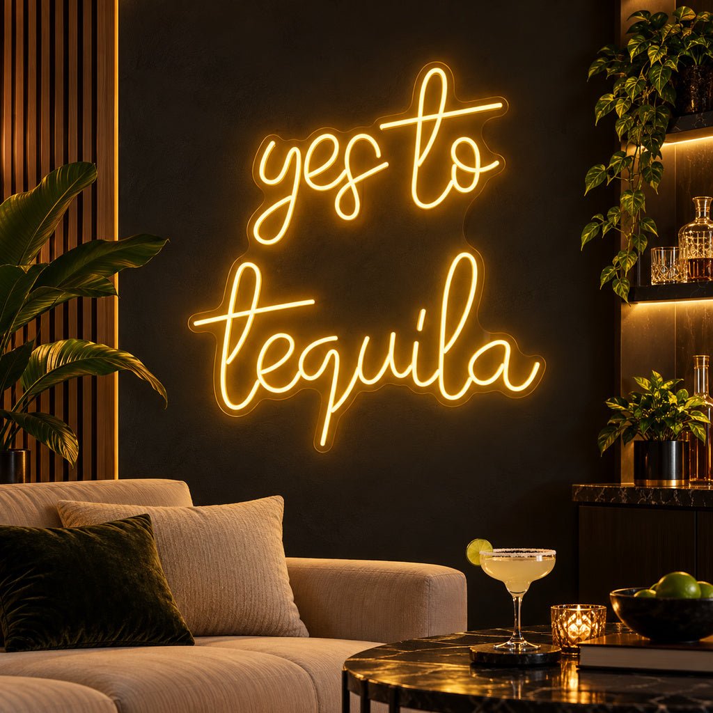 Yes To Tequila LED Neon Sign - Shineneon