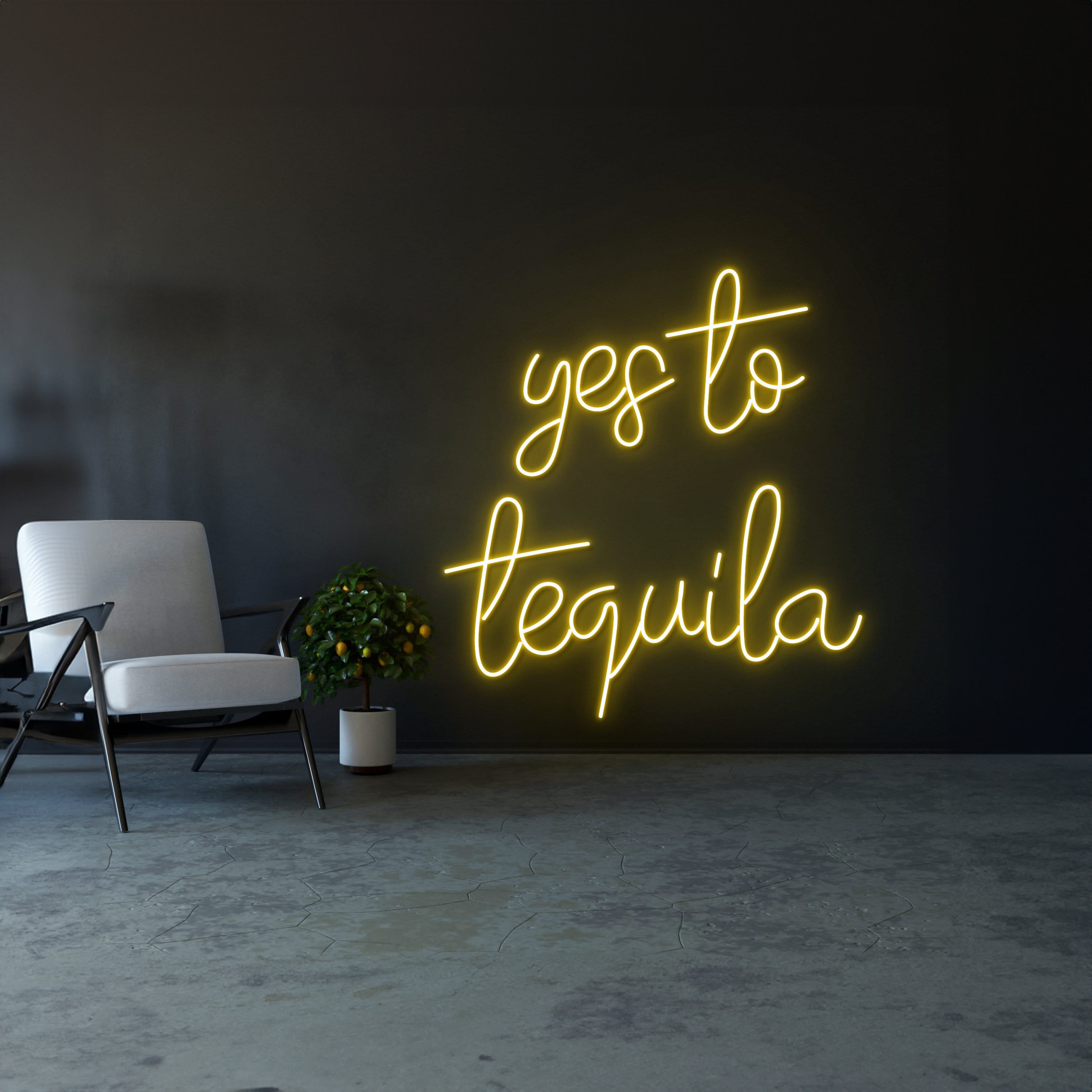 Yes To Tequila Neon Signs | Shineneon