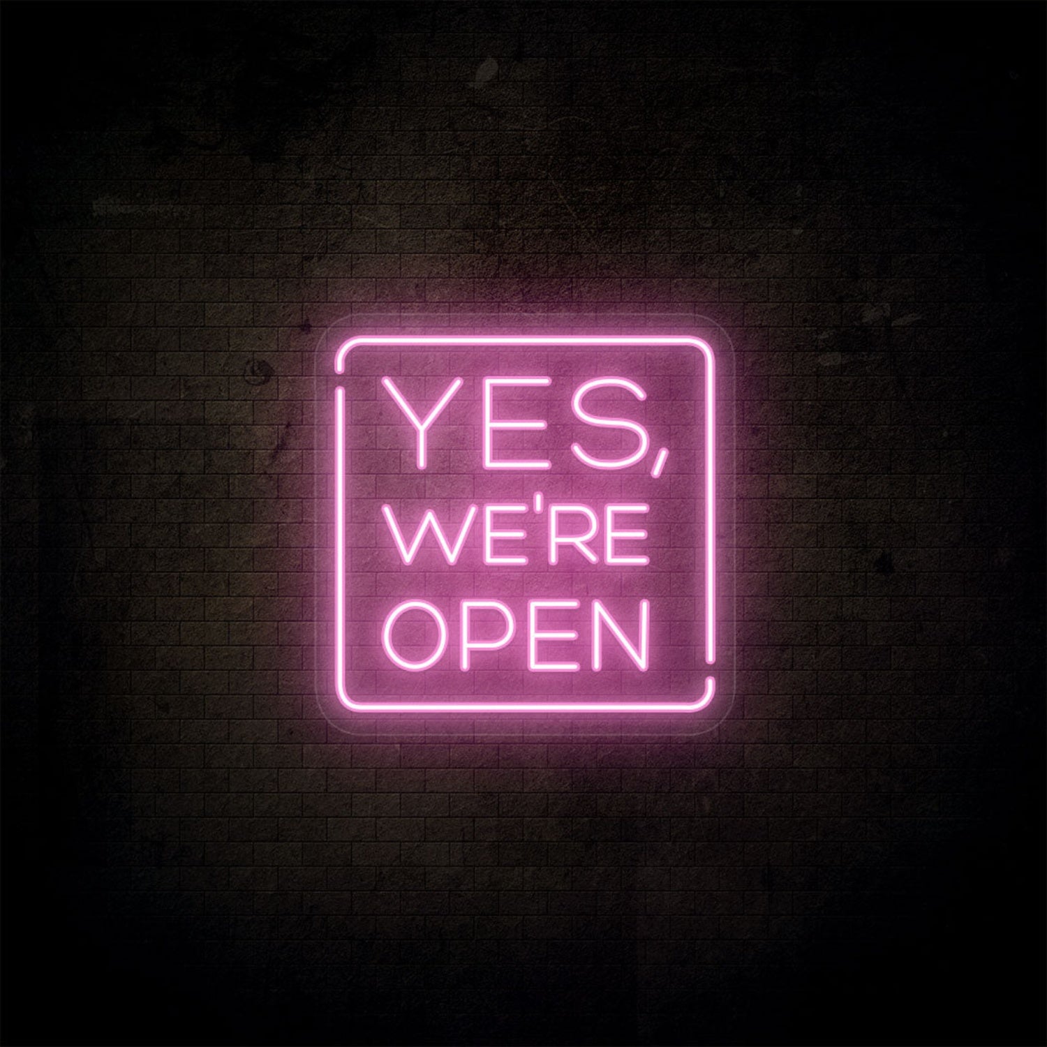 Yes Were Open Led Neon Sign | Shineneon