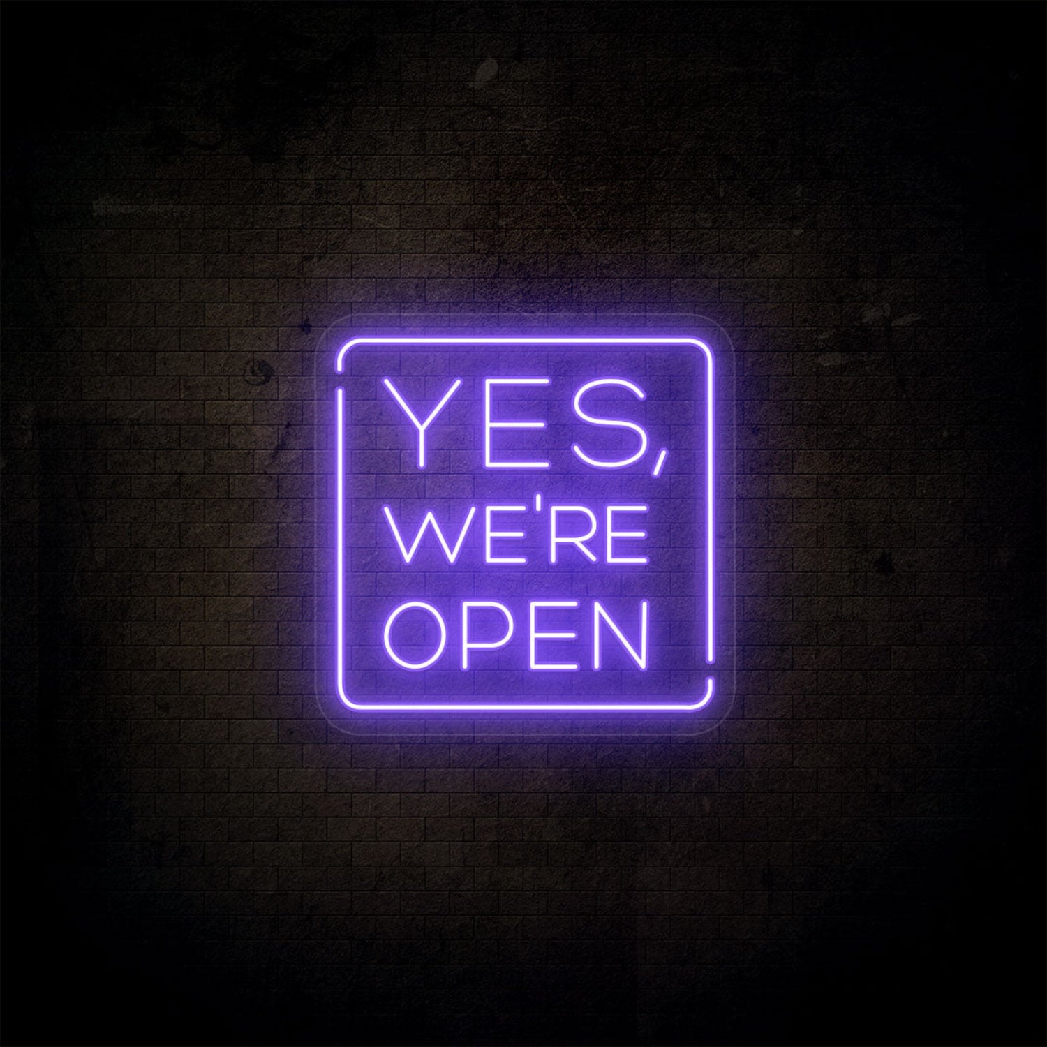 Yes Were Open Led Neon Sign | Shineneon