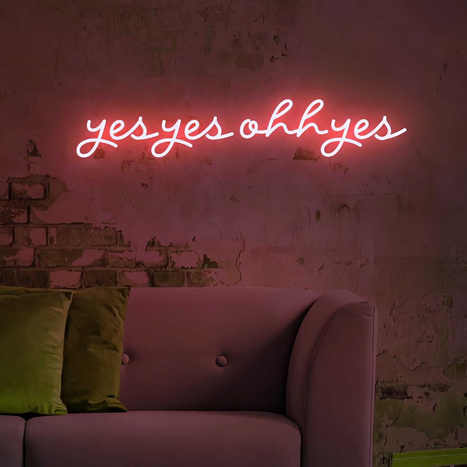 Yes Yes Oh Yes Let Neon Passion Light Up Your Space | Shineneon