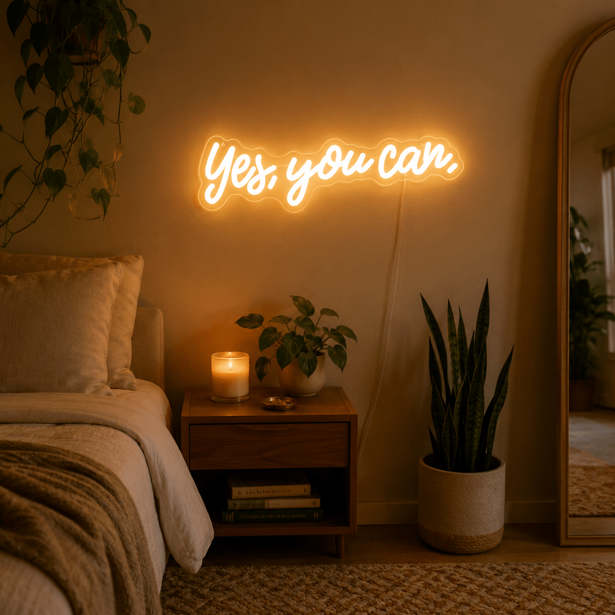 Yes You Can LED Neon Sign Wall Neon Sign - Shineneon