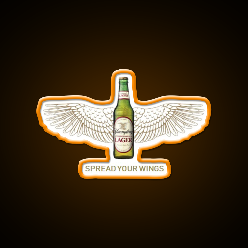 Yeungling Wings Beer Bar Decor Led Neon Sign Rgb Color - LED neon sign view 6