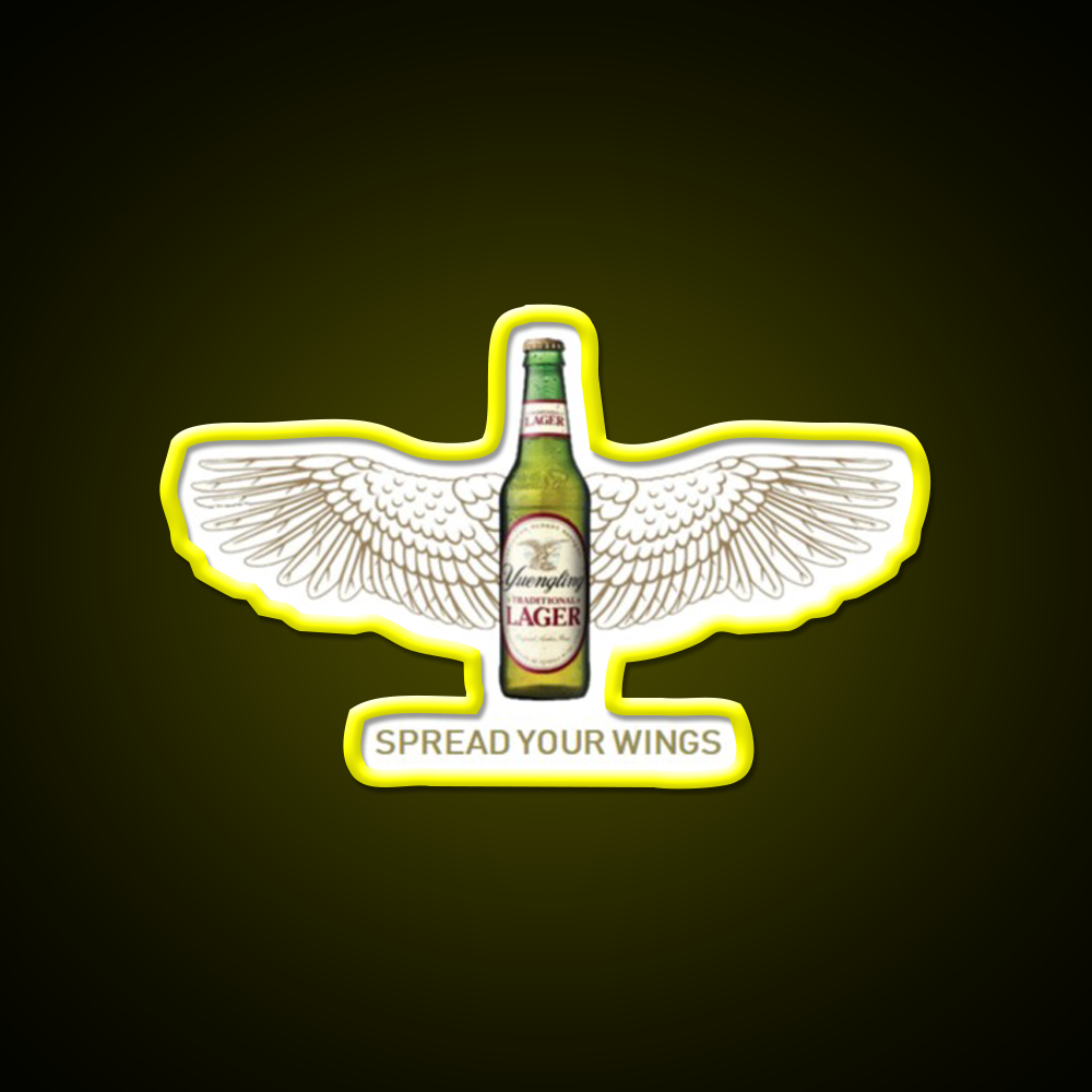 Yeungling Wings Beer Bar Decor Led Neon Sign Rgb Color - LED neon sign view 7