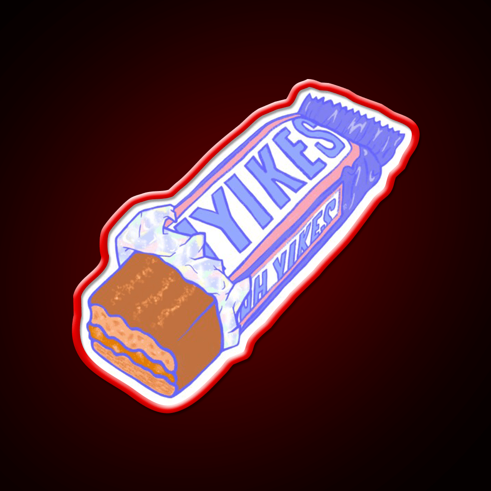 Yikes Snack Food Led Neon Sign Rgb Color - Shineneon