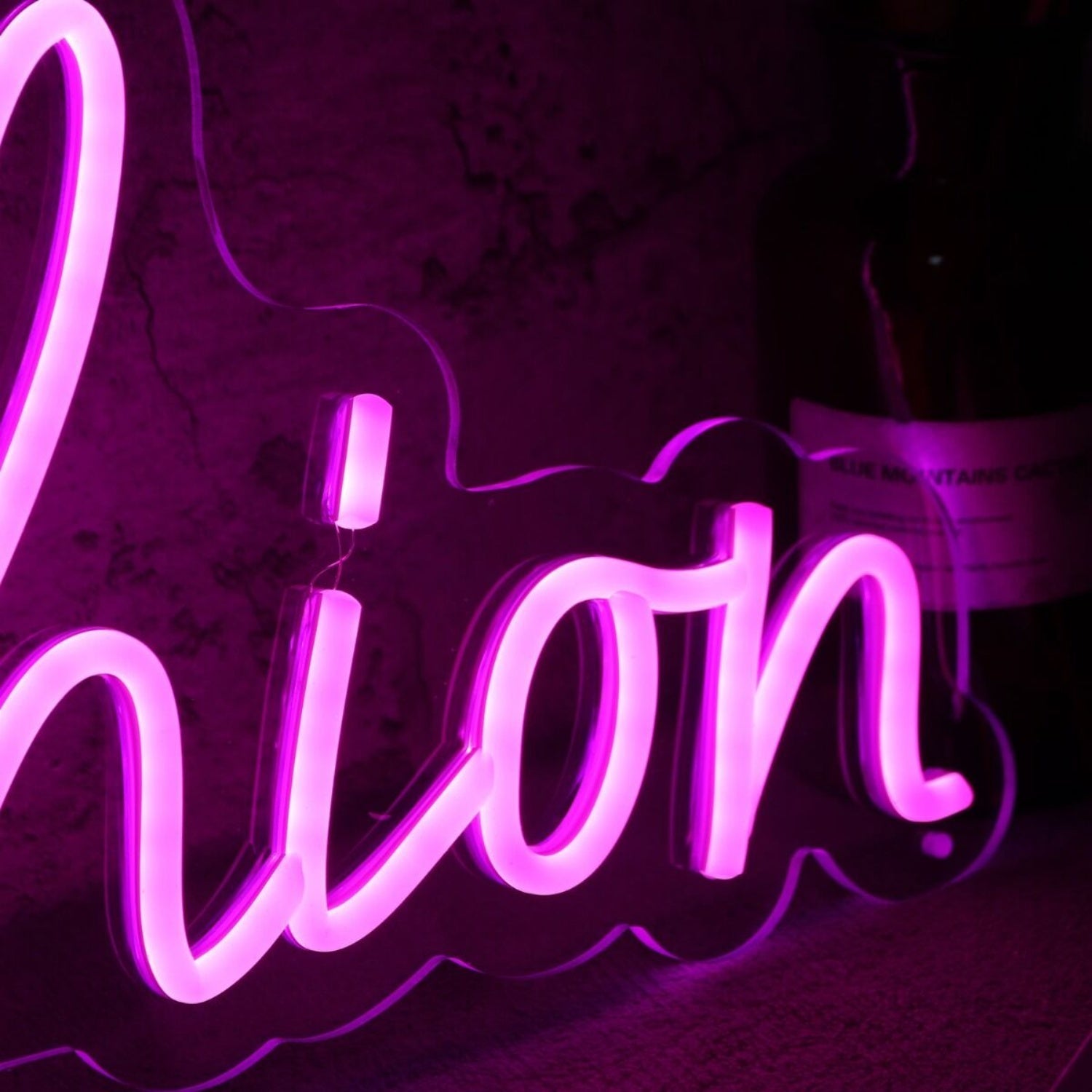 Yinas Fashion Purple Custom Led Neon Sign - Shineneon