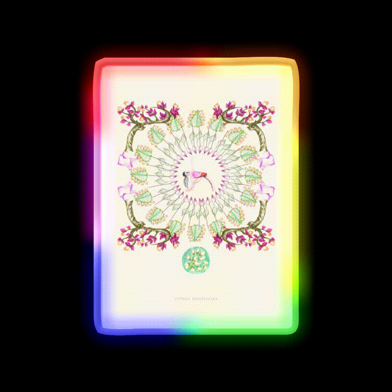 Yoga Garden Iii Yoga Led Neon Sign For Wellness Space Rgb Color