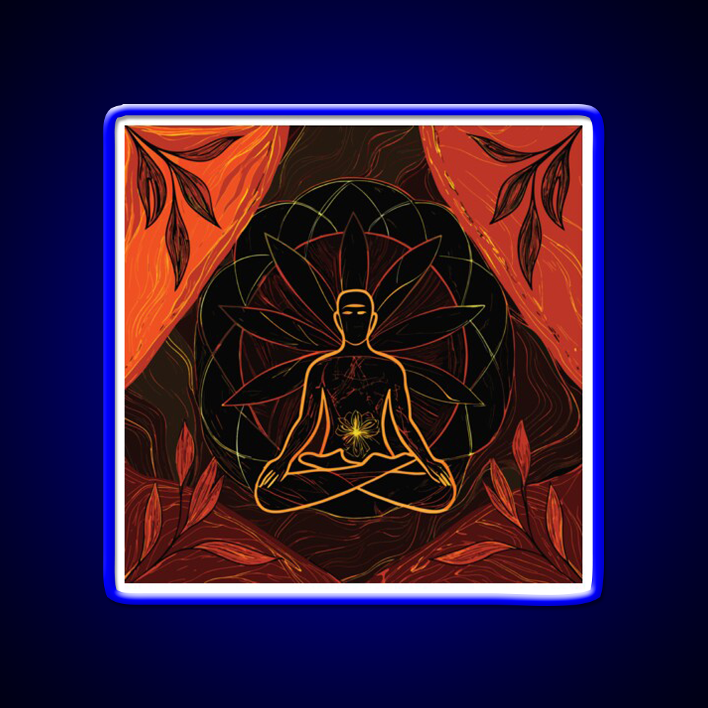 Yoga Led Neon Sign For Wellness Space Rgb Color