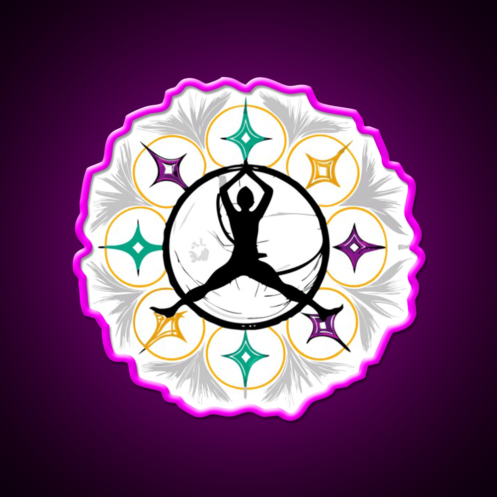 Yoga Led Neon Sign For Wellness Space Led Signage Rgb Color - Shineneon