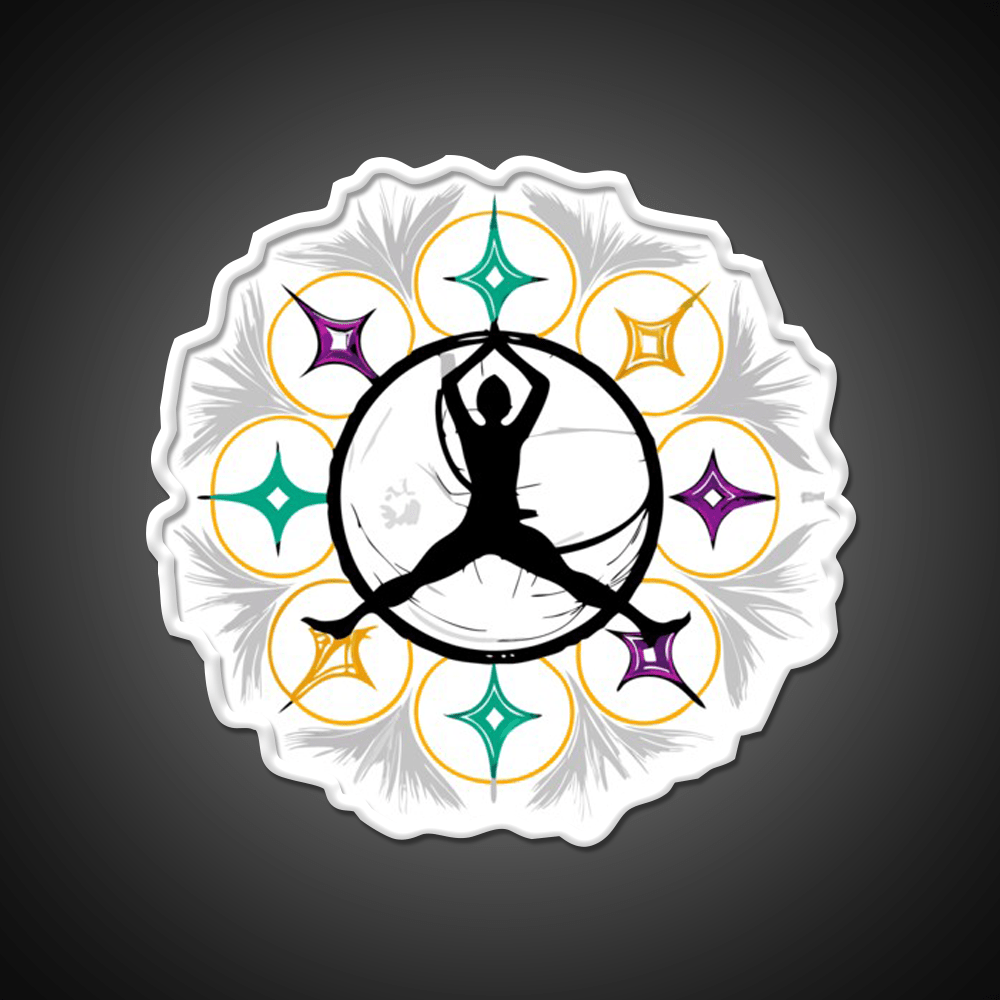 Yoga Led Neon Sign For Wellness Space Led Signage Rgb Color - Shineneon