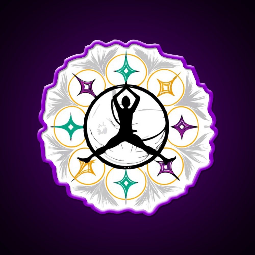 Yoga Led Neon Sign For Wellness Space Led Signage Rgb Color - Shineneon