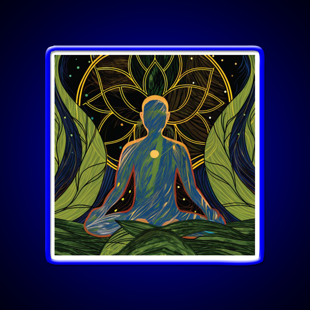 Yoga Led Neon Sign For Wellness Space Neon Light Rgb Color