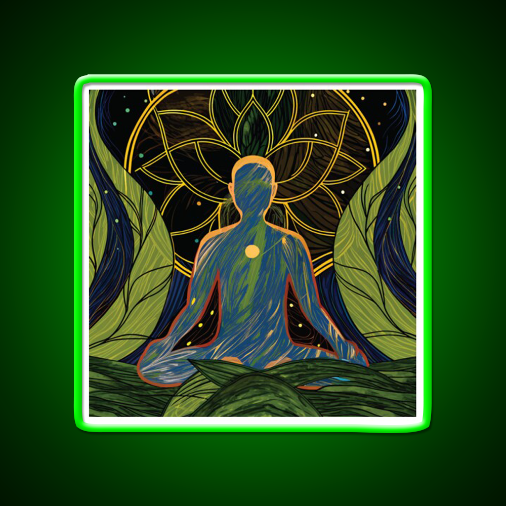 Yoga Led Neon Sign For Wellness Space Neon Light Rgb Color