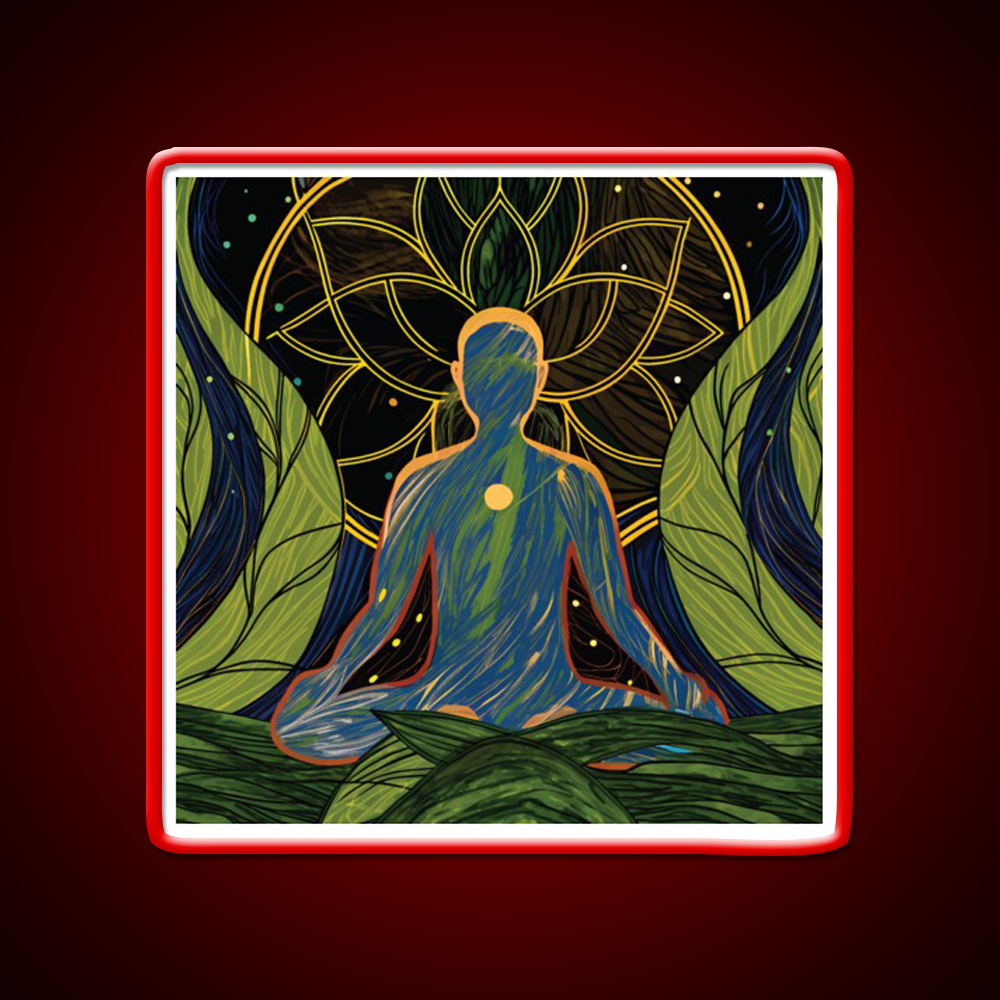 Yoga Led Neon Sign For Wellness Space Neon Light Rgb Color