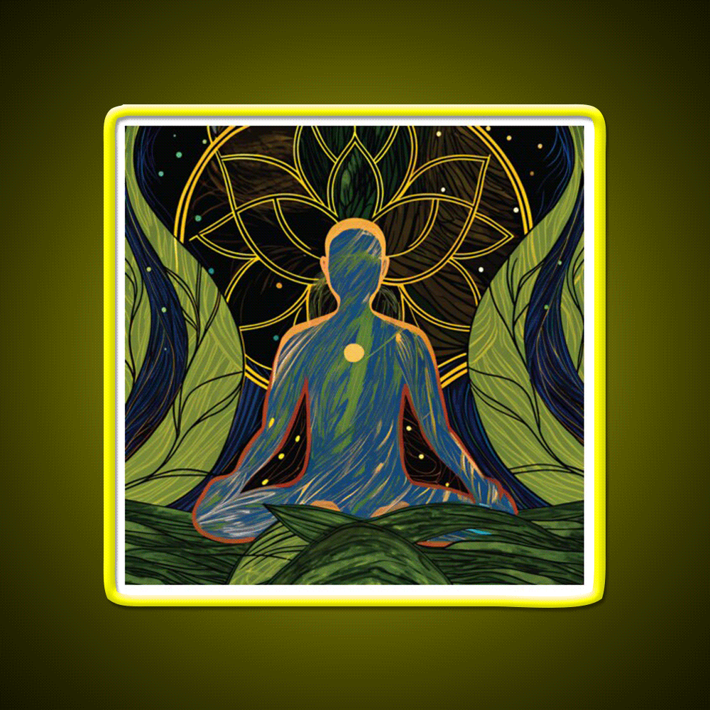 Yoga Led Neon Sign For Wellness Space Neon Light Rgb Color