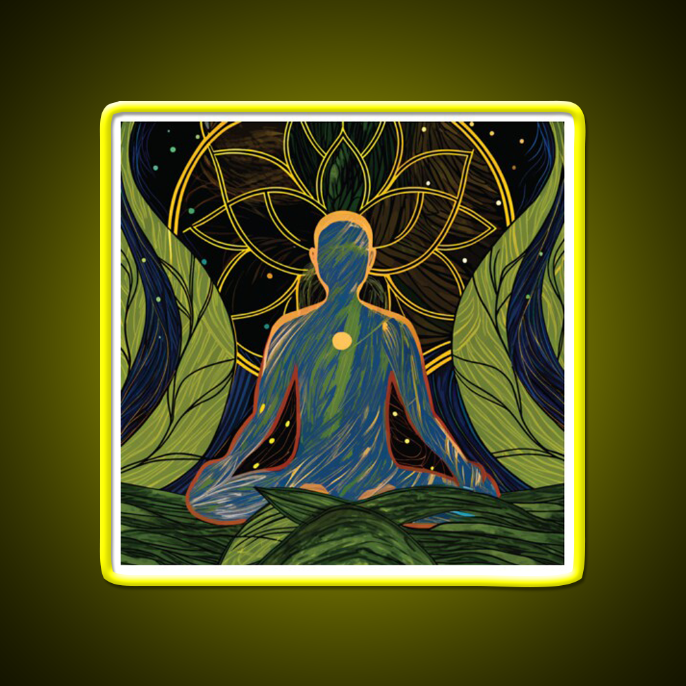 Yoga Led Neon Sign For Wellness Space Neon Light Rgb Color