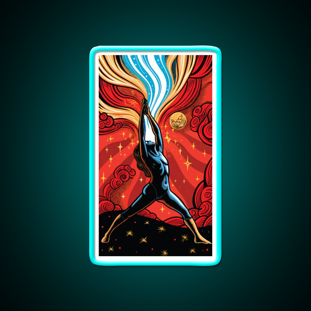 Yoga Led Neon Sign For Wellness Space Yoga Studio Neon Light Rgb Color