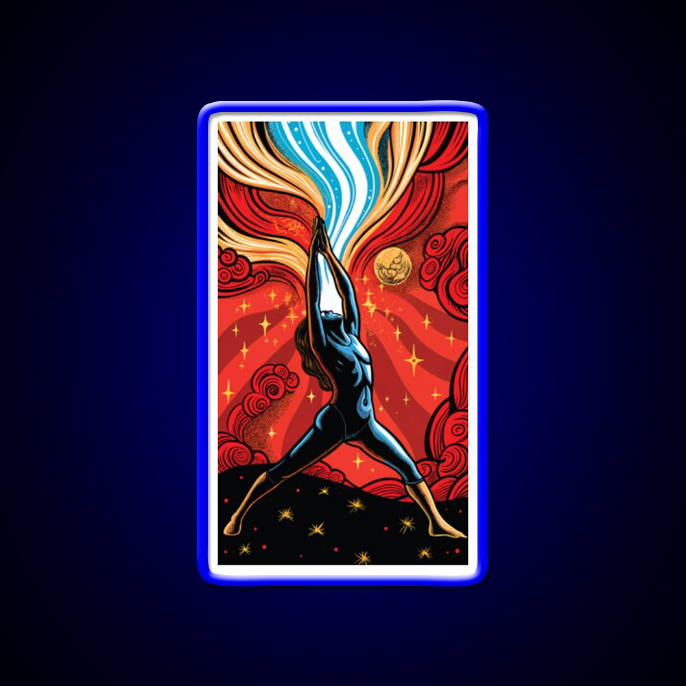 Yoga Led Neon Sign For Wellness Space Yoga Studio Neon Light Rgb Color