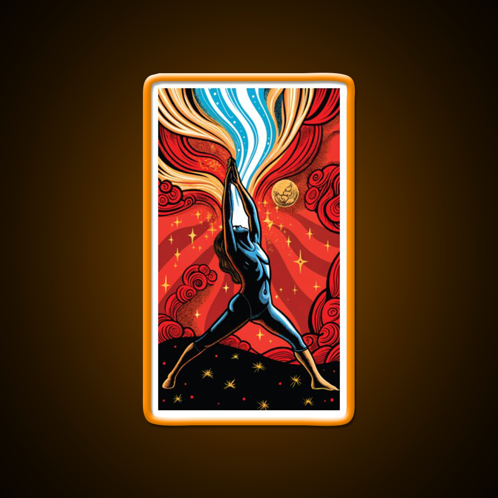 Yoga Led Neon Sign For Wellness Space Yoga Studio Neon Light Rgb Color