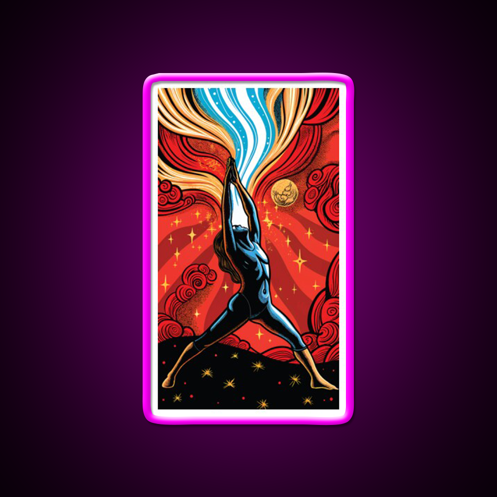 Yoga Led Neon Sign For Wellness Space Yoga Studio Neon Light Rgb Color