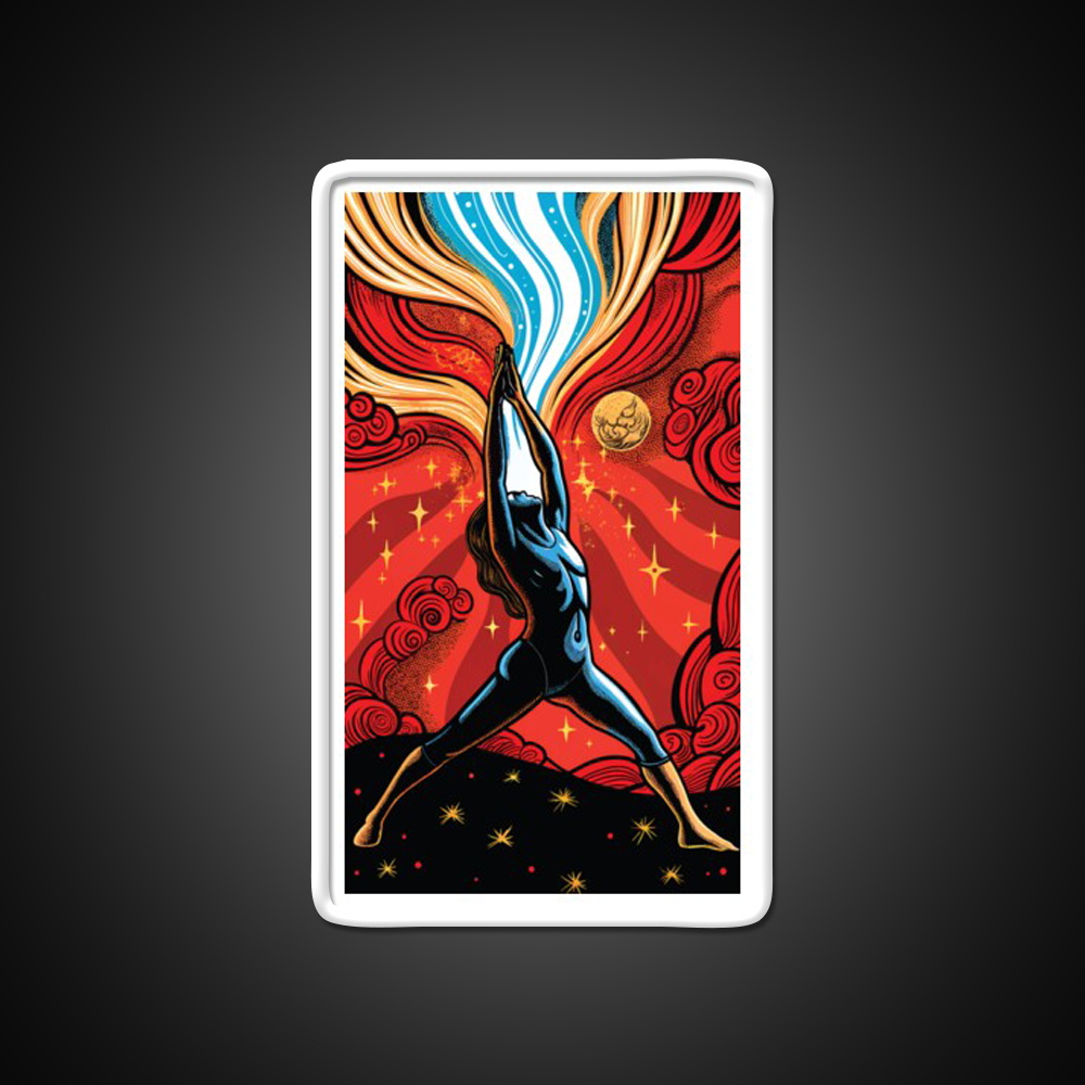 Yoga Led Neon Sign For Wellness Space Yoga Studio Neon Light Rgb Color