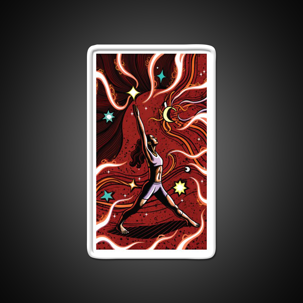 Yoga Led Neon Sign For Wellness Space Yoga Studio Practice Rgb Color