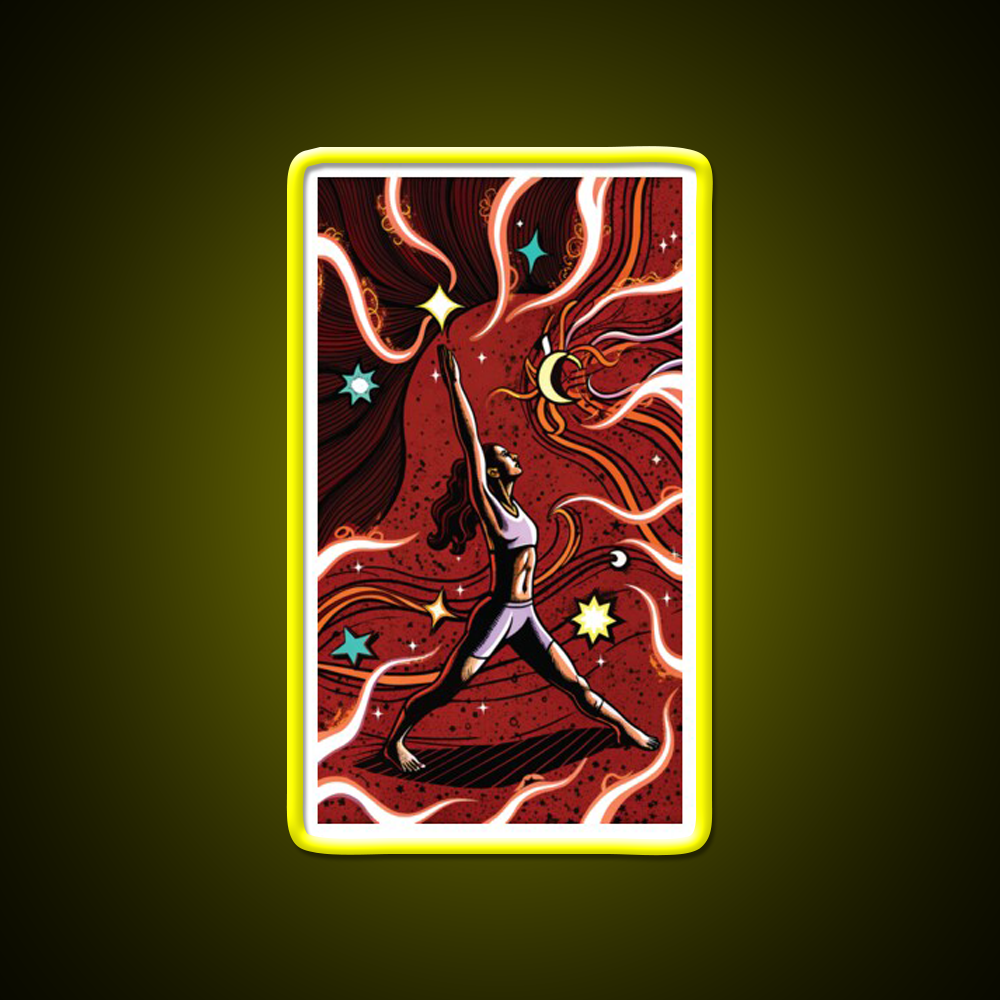 Yoga Led Neon Sign For Wellness Space Yoga Studio Practice Rgb Color