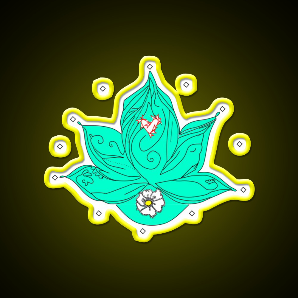 Yoga Led Neon Sign For Wellness Space Yoga Studio Wall Art Rgb Color