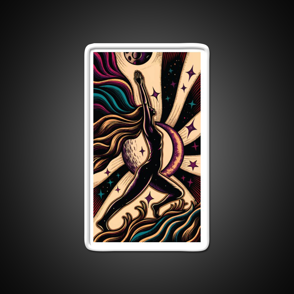 Yoga Led Neon Sign For Wellness Space Yoga Studio Rgb Color