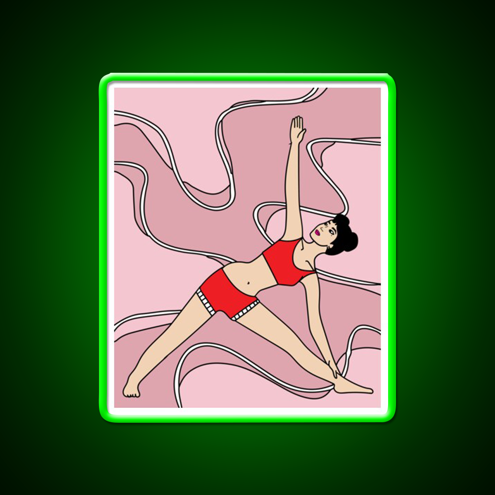 Yoga Meditation Relaxation Yoga Led Neon Sign For Yoga Lovers Rgb Color