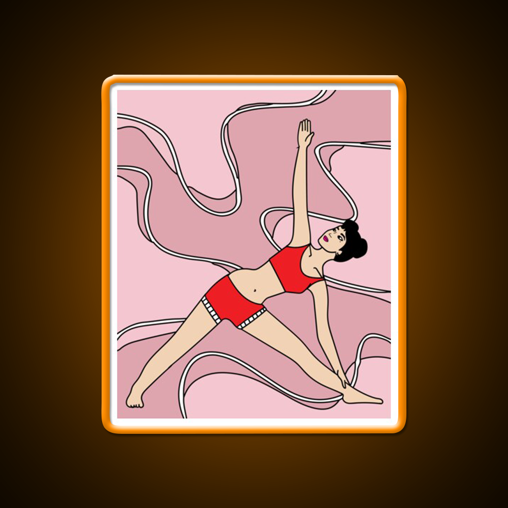 Yoga Meditation Relaxation Yoga Led Neon Sign For Yoga Lovers Rgb Color