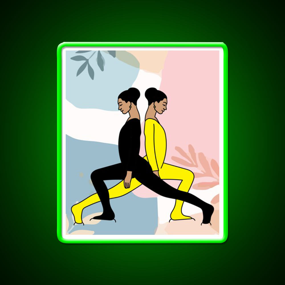 Yoga Meditation Relaxation Yoga Led Neon Sign For Yogis Rgb Color