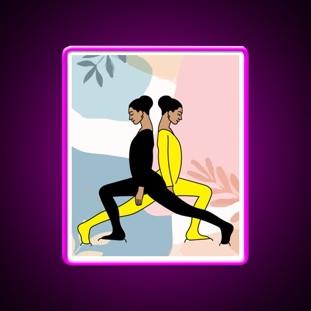 Yoga Meditation Relaxation Yoga Led Neon Sign For Yogis Rgb Color