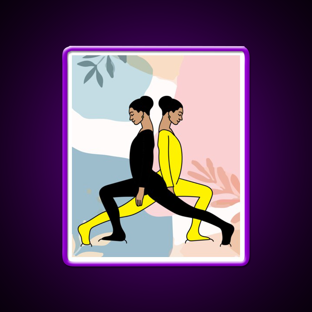 Yoga Meditation Relaxation Yoga Led Neon Sign For Yogis Rgb Color