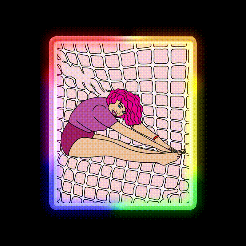 Yoga Meditation Relaxation Yoga Led Neon Sign Neon Light Rgb Color