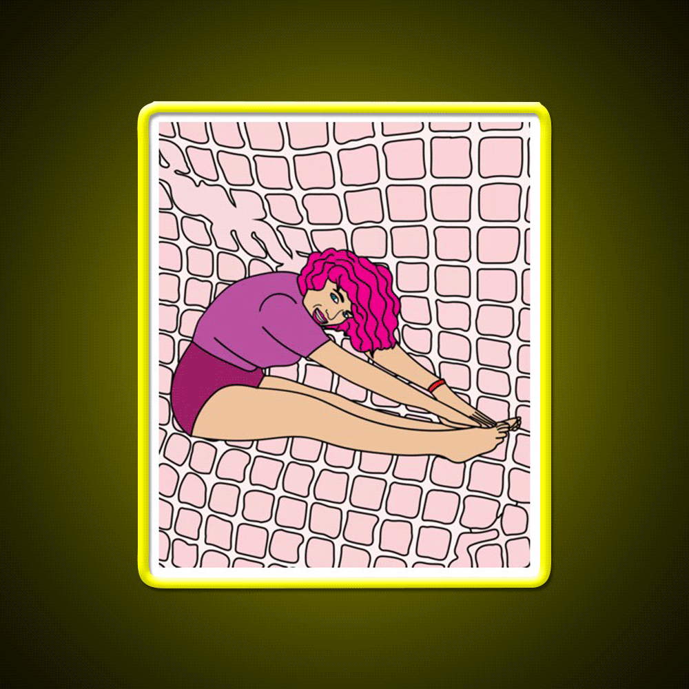 Yoga Meditation Relaxation Yoga Led Neon Sign Neon Light Rgb Color