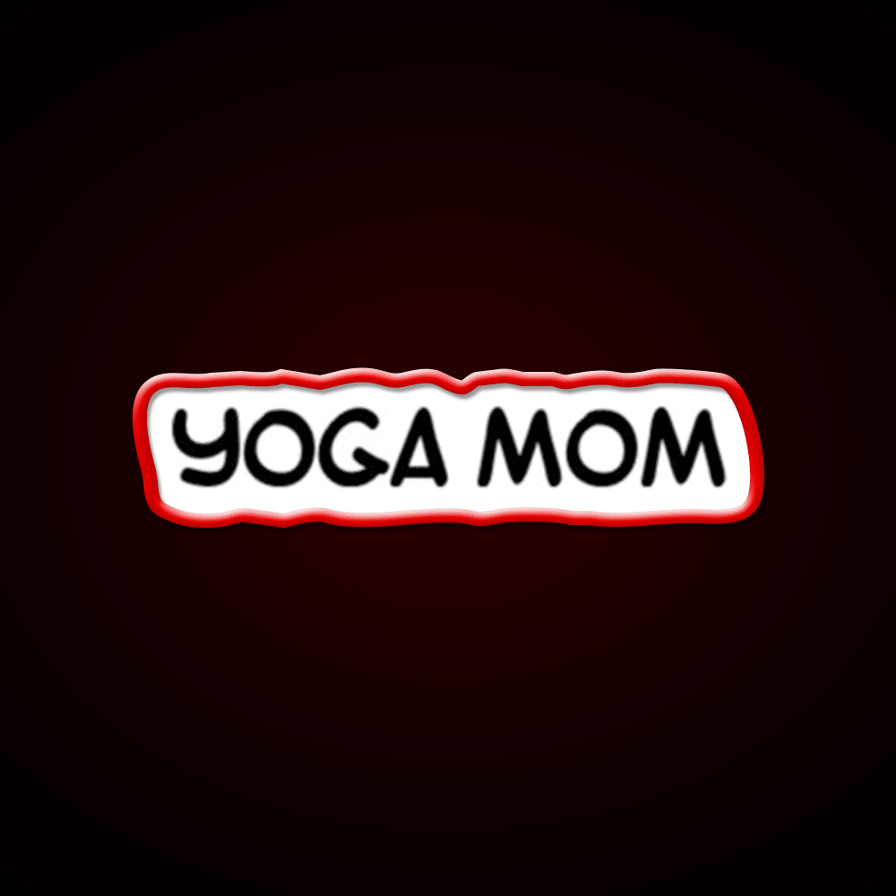 Yoga Mom Yoga Led Neon Sign For Wellness Space Rgb Color - Shineneon