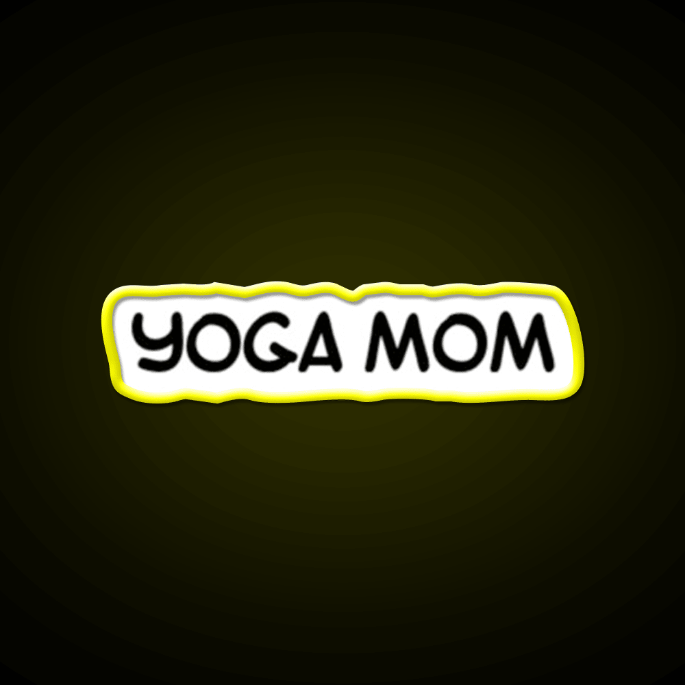 Yoga Mom Yoga Led Neon Sign For Wellness Space Rgb Color - Shineneon
