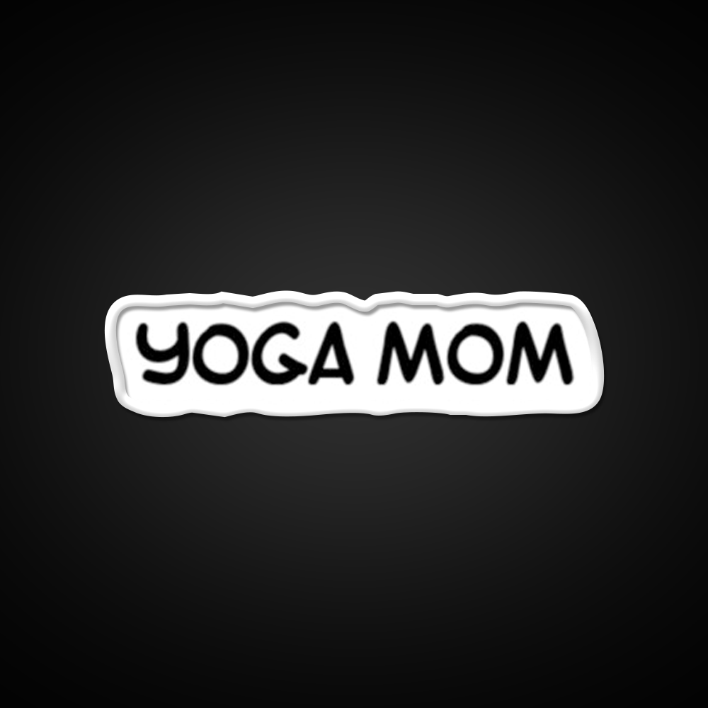 Yoga Mom Yoga Led Neon Sign For Wellness Space Rgb Color