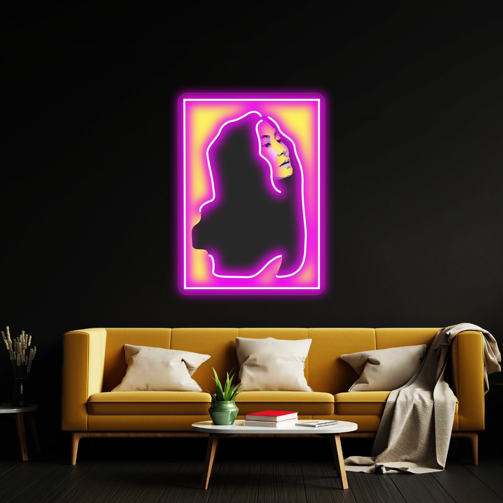 Yoko Ono Pop Style Artwork Led Neon Signs | Shineneon
