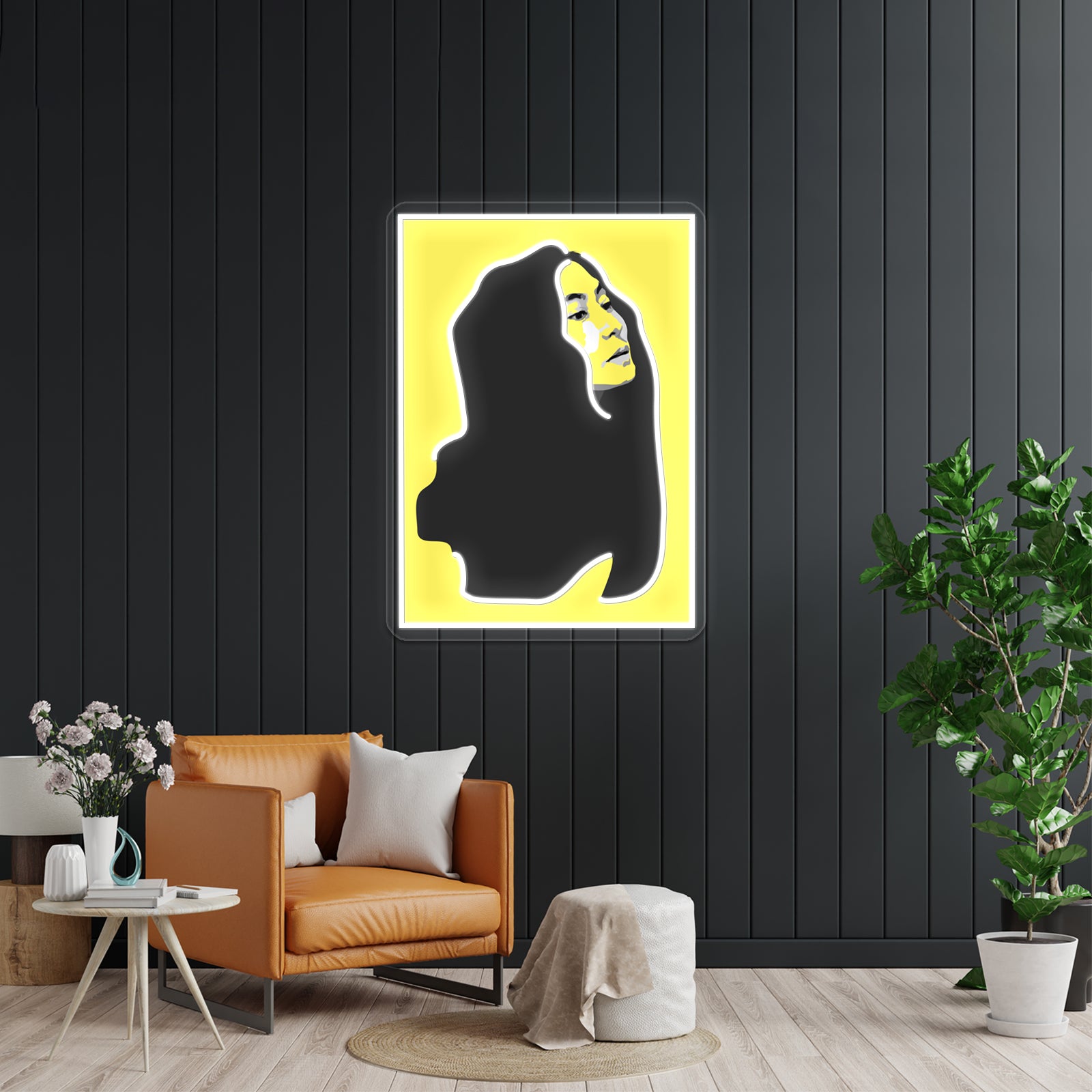 Yoko Ono Pop Style Artwork Led Neon Signs | Shineneon