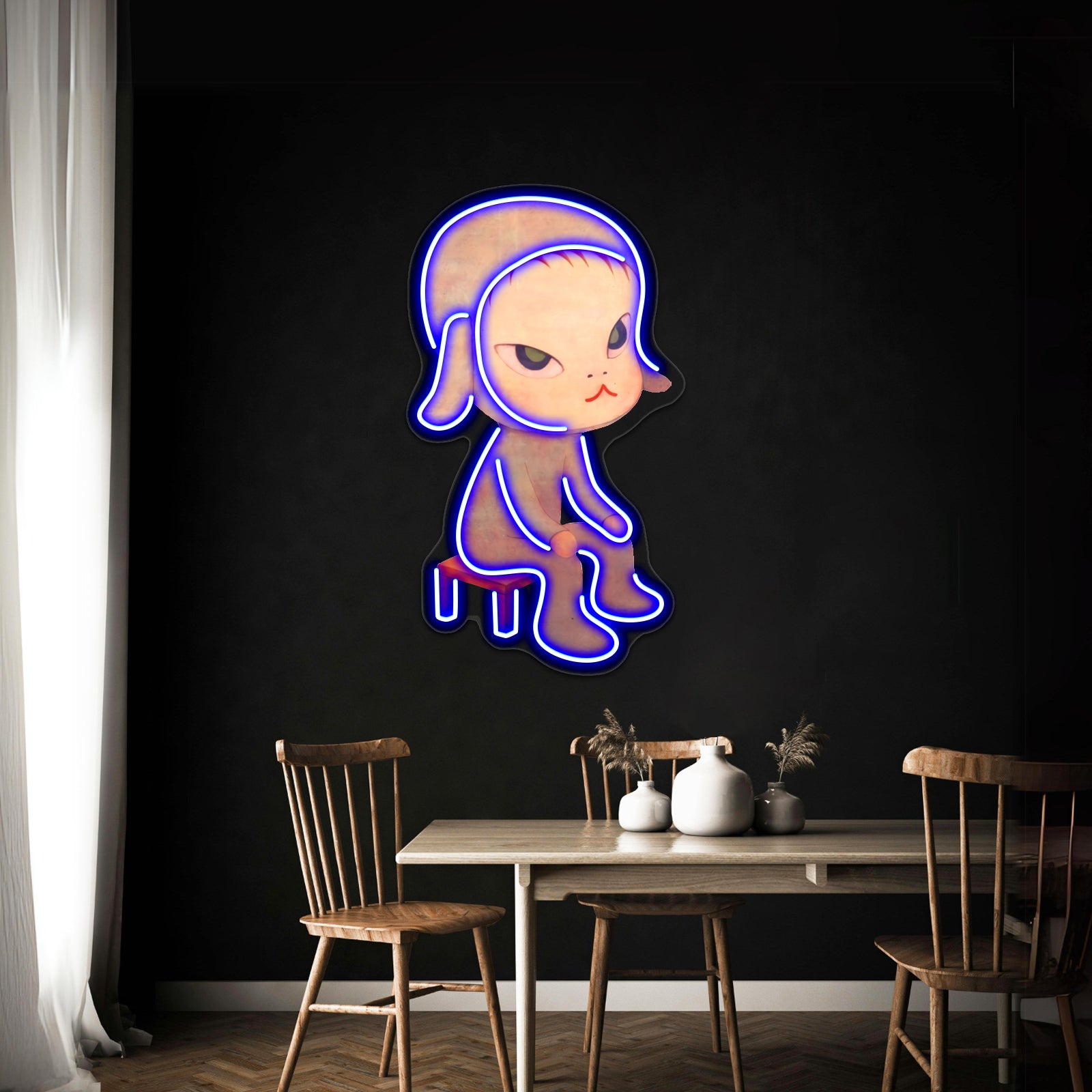 Yoshitomo Nara Pop Art Oshitomo Nara Artwork Led Neon Signs | Shineneon
