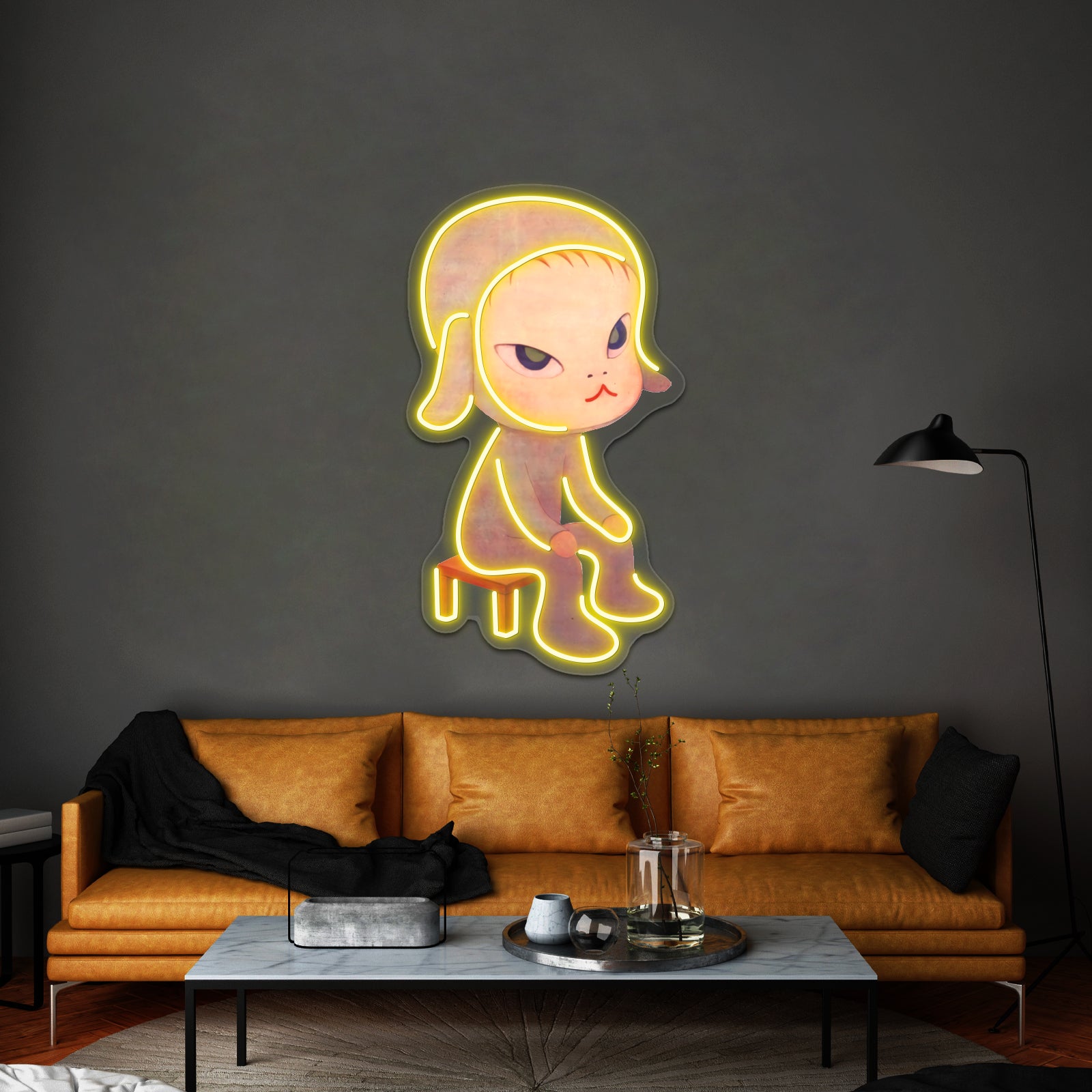 Yoshitomo Nara Pop Art Oshitomo Nara Artwork Led Neon Signs | Shineneon