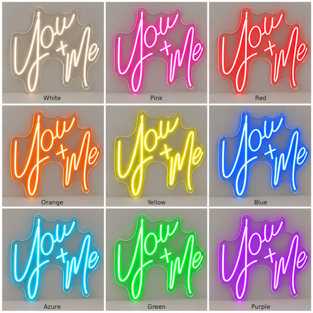 You And Me LED Neon Sign - Shineneon