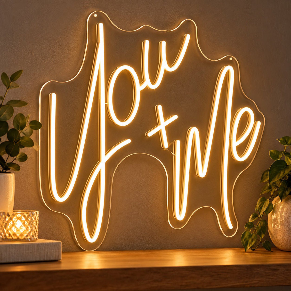 You And Me LED Neon Sign - Shineneon