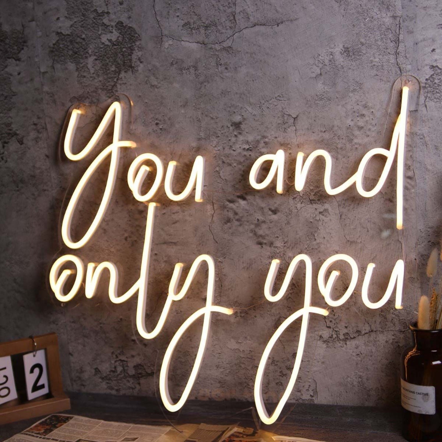 You And Only You Led Neon Sign - Shineneon